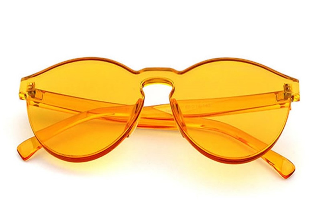 LENTES DE SOL MADISON ORANGE TRANSPARENTE
