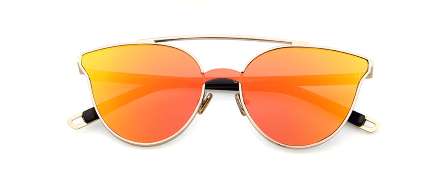 Lentes De Sol Cancun Rojo Transparente Blanco Sunglasses