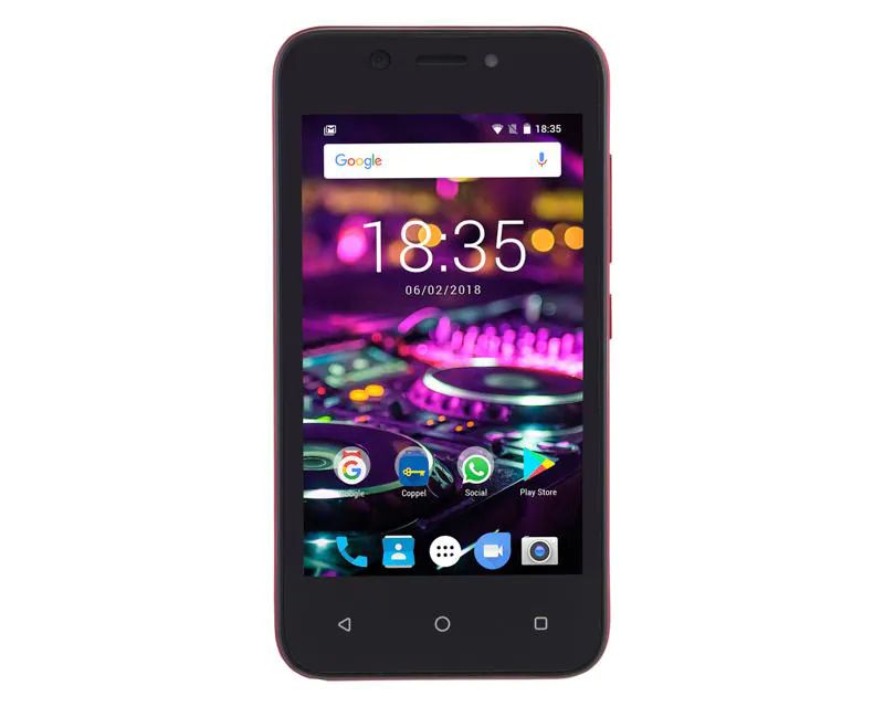 Celular Zuum Rocket II 8 GB Rojo