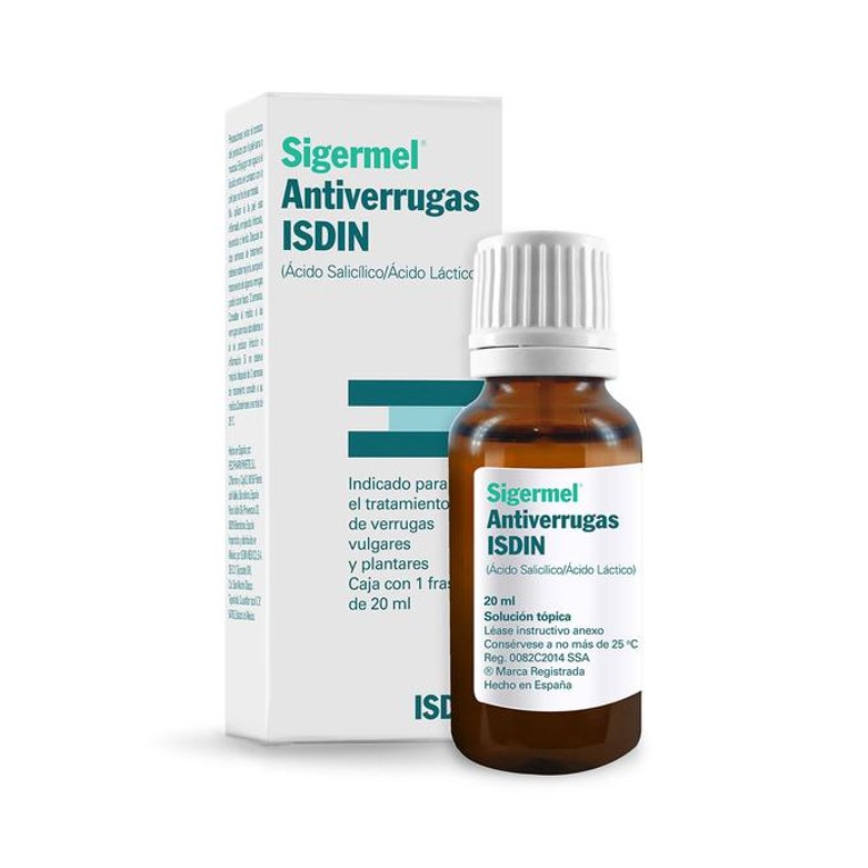 Sigermel Solucion Antiverrugas ISDIN 20 ml