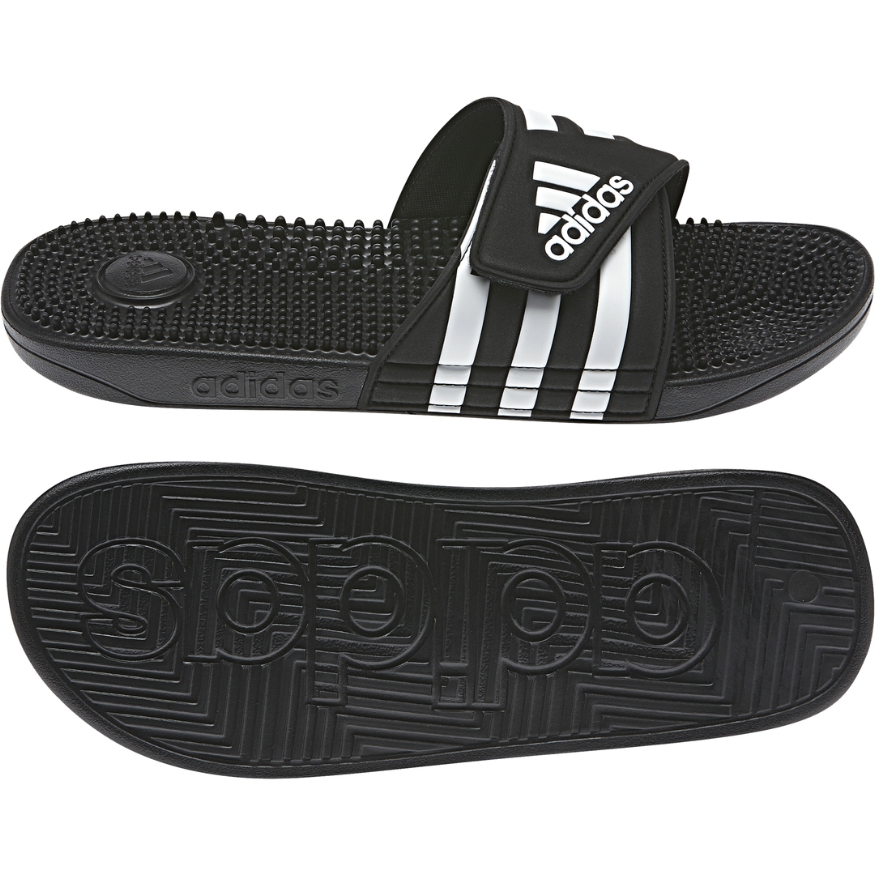 SANDALIAS ADIDAS ADISSAGE NEGRO BLANCO F35580 UNISEX