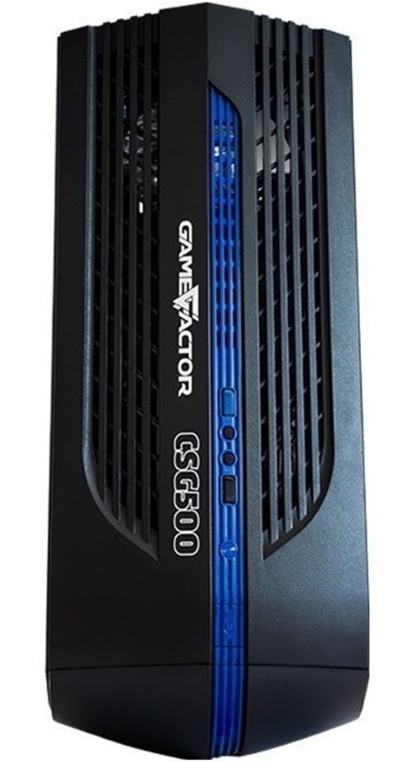 Gabinete De Computadora Game Factor Csg500 Azul Matx