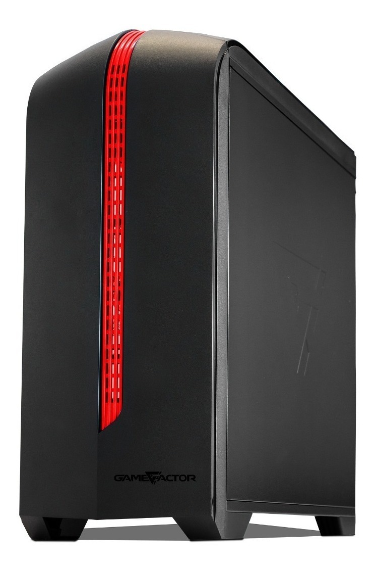 Vorago Gabinete Gamer Game Factor Atx Usb 3.0 Csg500 Rojo