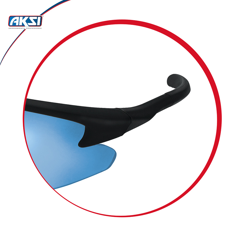 Lente Deportivo Aksi De Seguridad-Azul