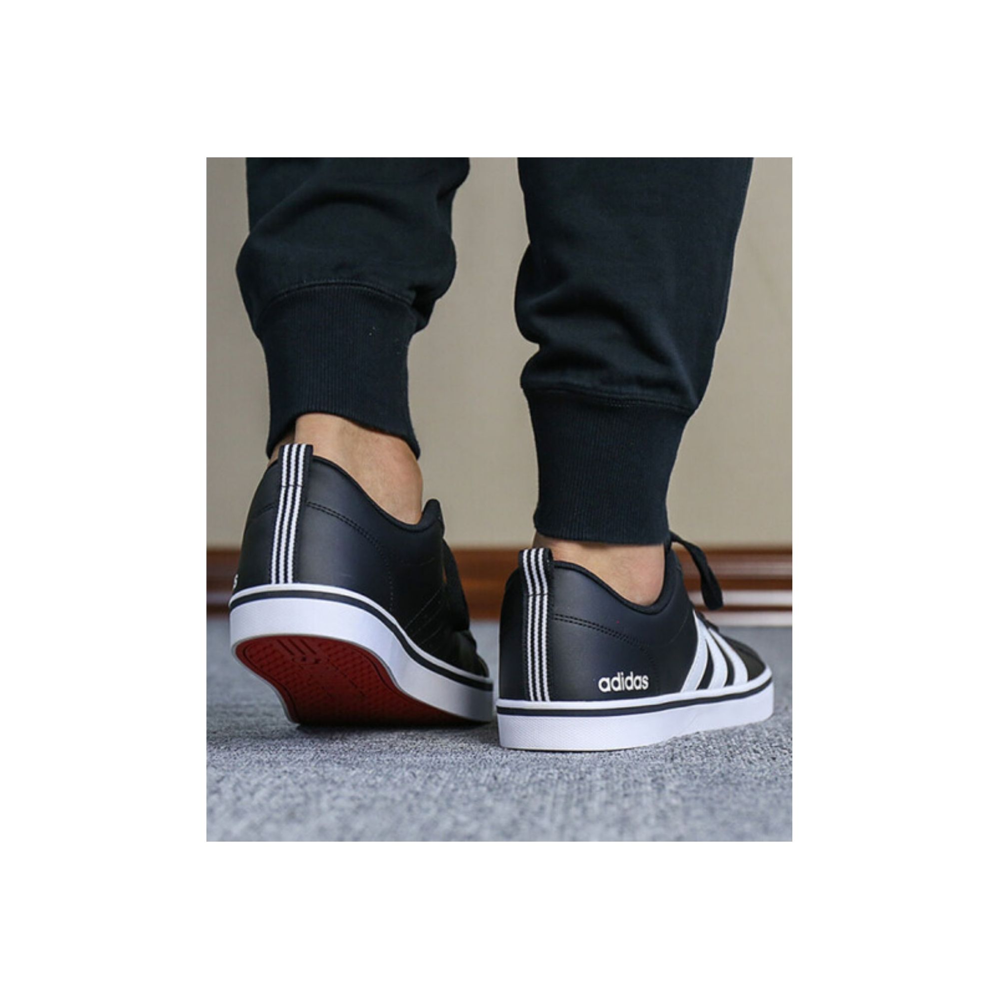 Tenis Adidas Pace VS Negro con Blanco Originales B74494