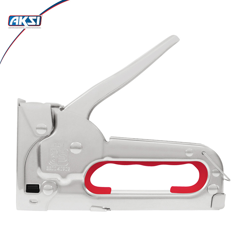 Engrapadora Aksi Tipo Pistola-Regulador De Presión (400 Grapas Y 200 Clavos Gratis)