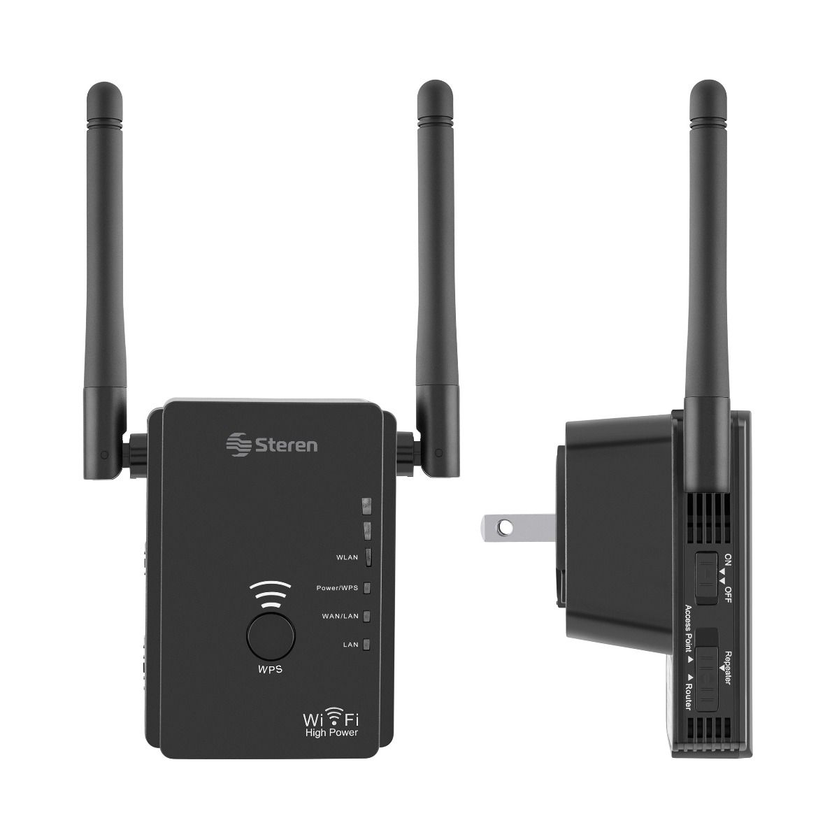 REPETIDOR WIFI DE ALTO ALCANCE 300Mbps - COM-8200 - STEREN