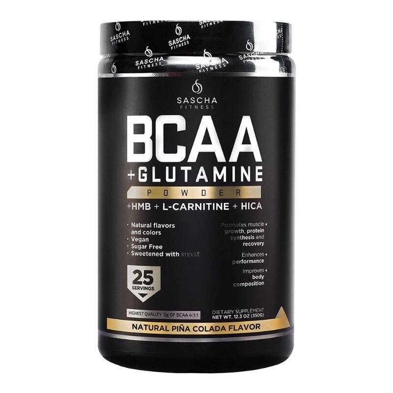BCAA SASCHA FITNESS + GLUTAMINA