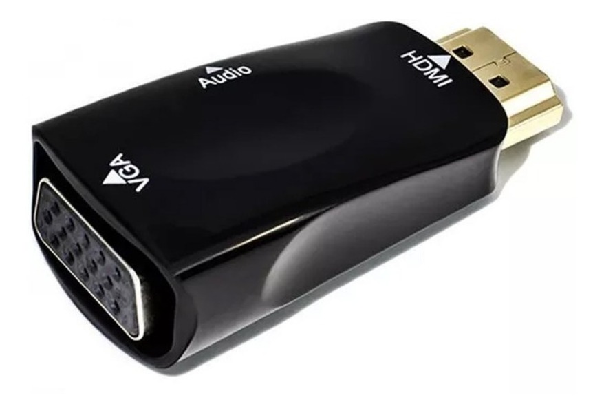 Adaptador Hdmi Vga Mini Micro Hdmi Audio 3.5mm Adp208