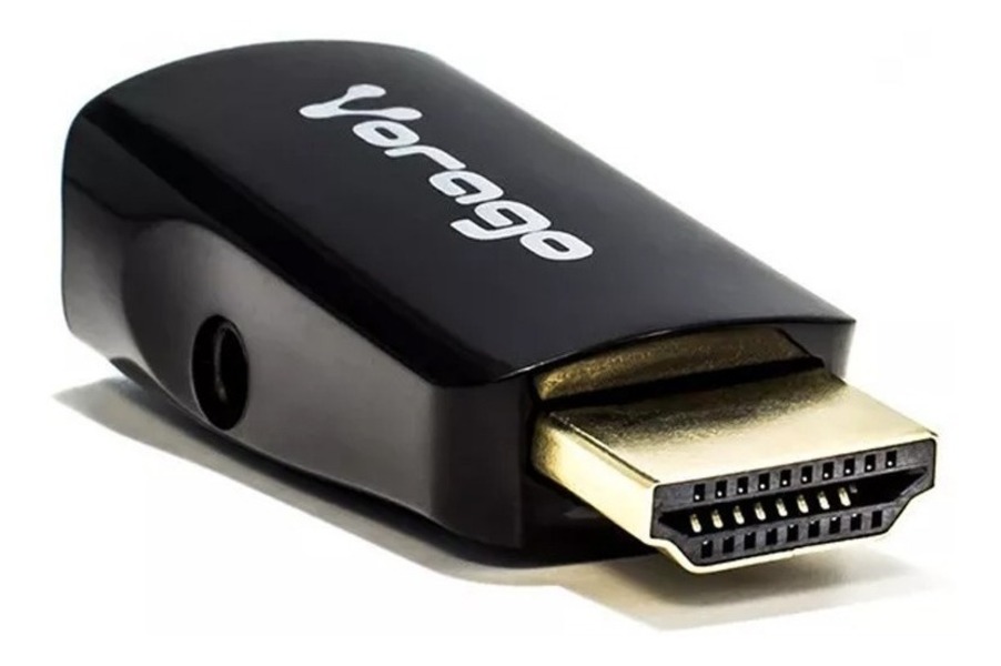 Adaptador Hdmi Vga Mini Micro Hdmi Audio 3.5mm Adp208