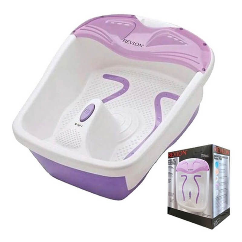 Tina De Hidromasaje Para Pies Revlon Spa De Baño De Burbujas