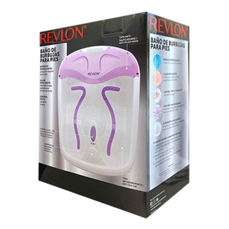 Tina De Hidromasaje Para Pies Revlon Spa De Baño De Burbujas