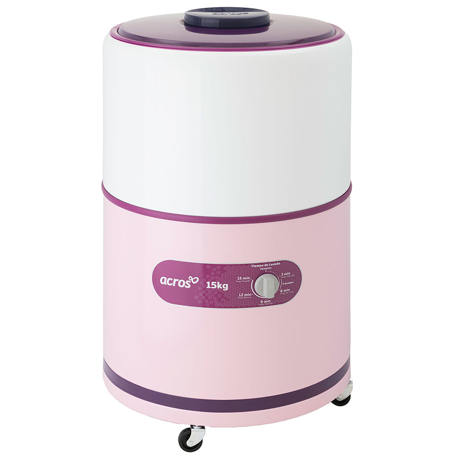 Lavadora una tina Acros 15kg Rosa ALF1551ER