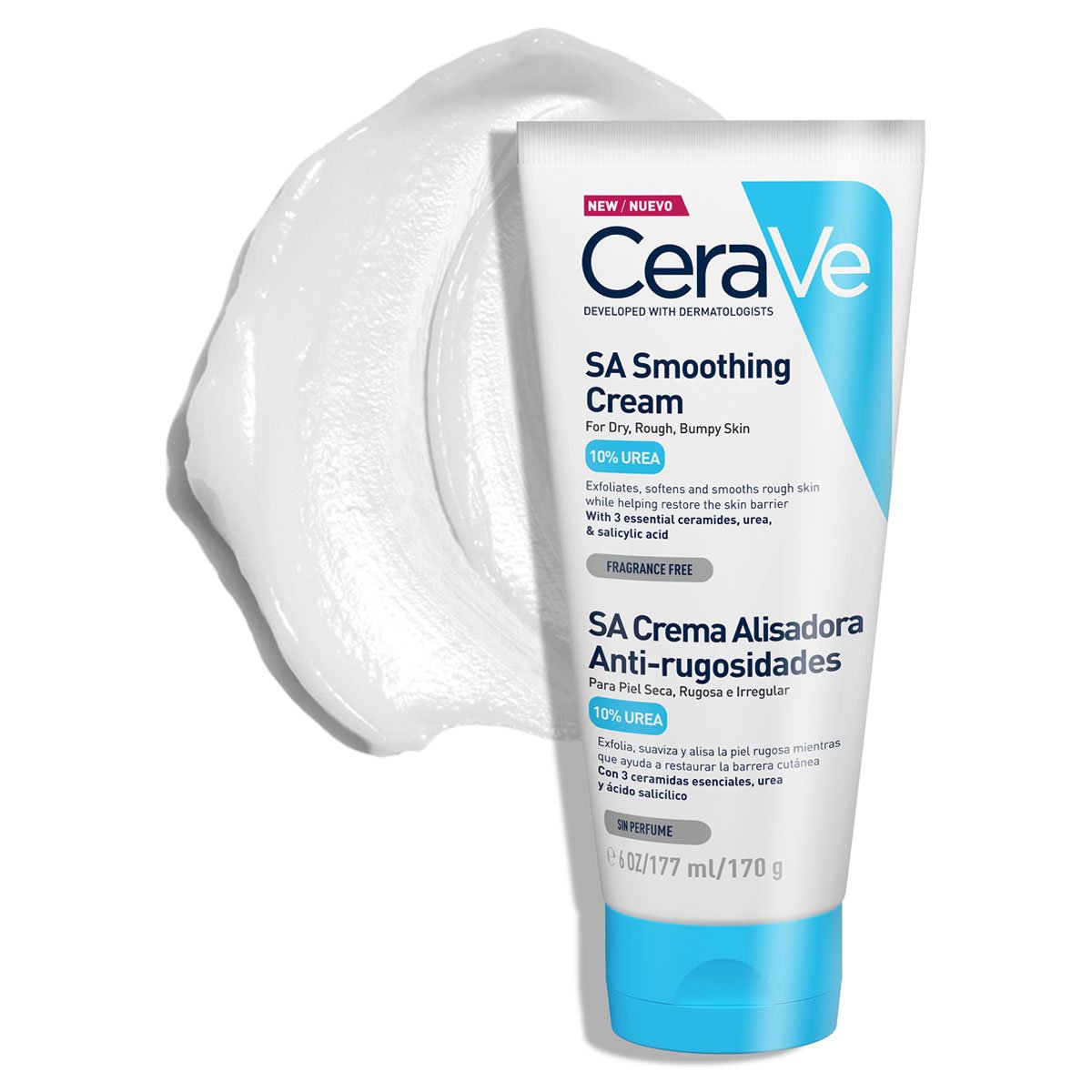 Cerave Crema Alisadora Anti Rugosidades Tubo 177 Ml