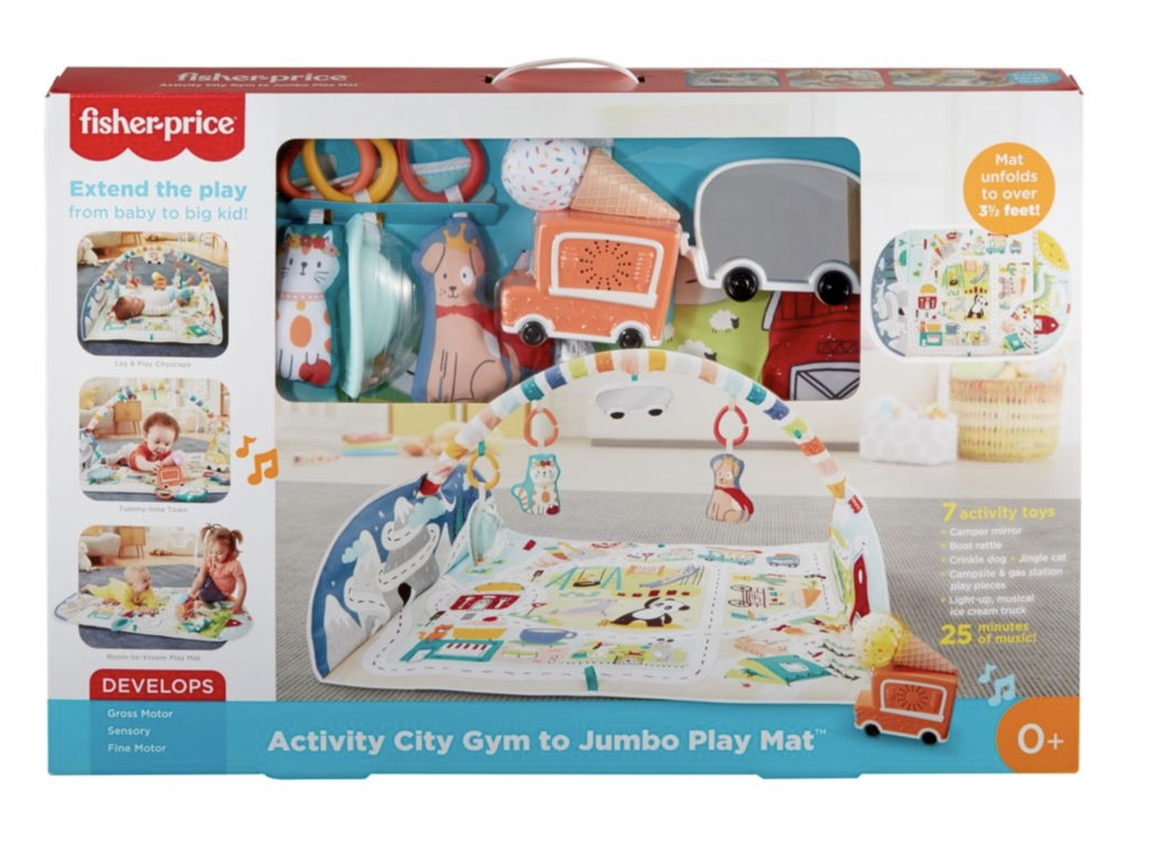 Fisher Price Gran Ciudad De Actividades Gimnasio Para Bebes