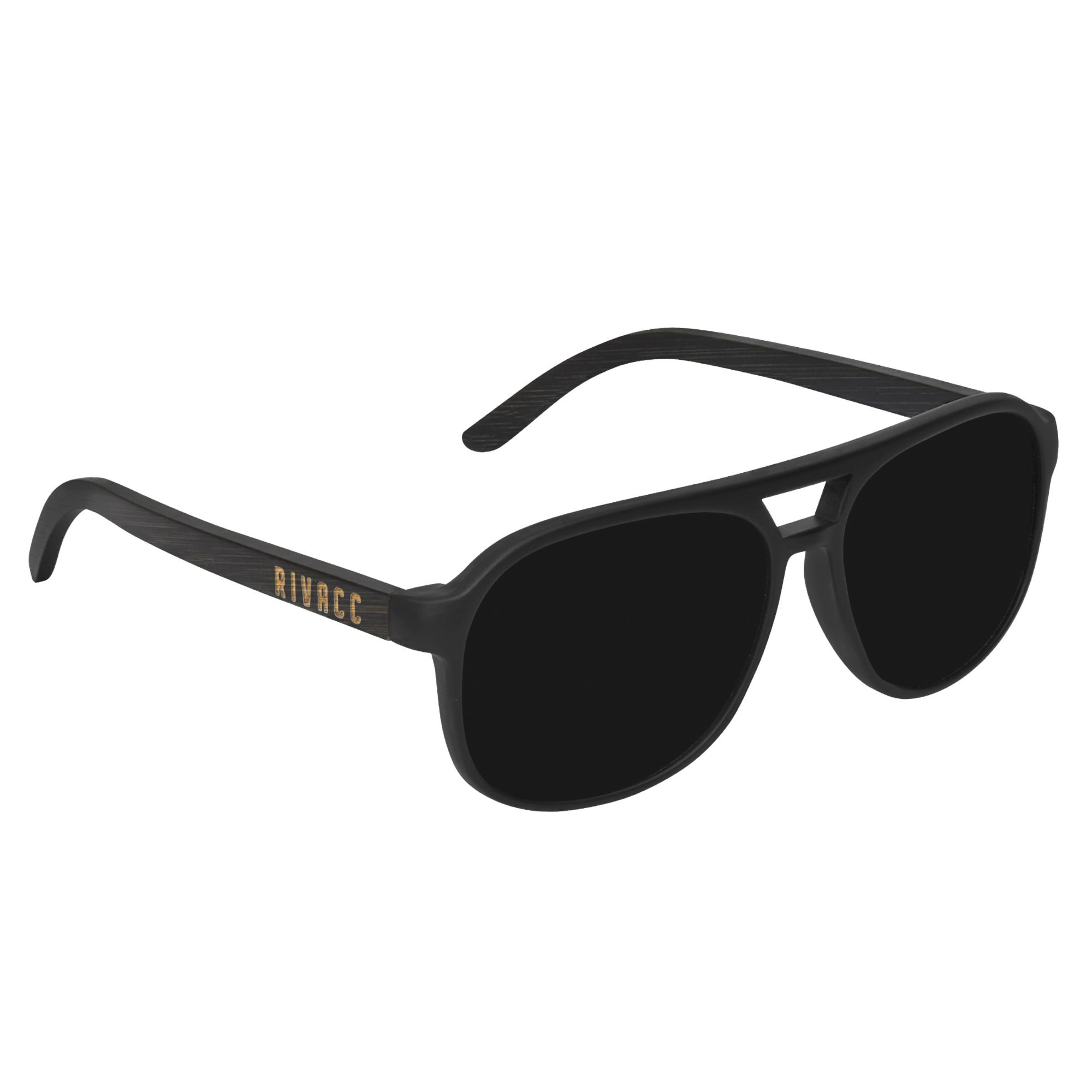 Lentes de sol polarizados Rivacc | Milan - Ultra black