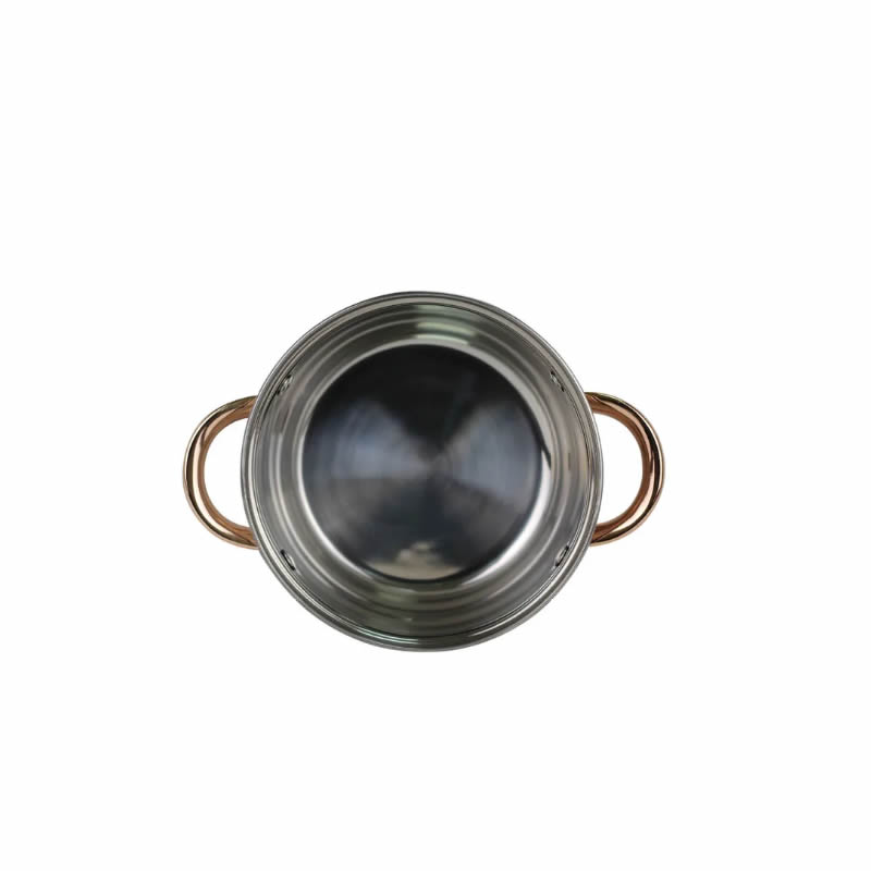 Batería de Cocina Fina Kitchenes Titanium CK1200  Acero Inoxidable 12 Pzas