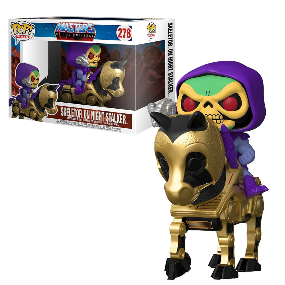 Funko Pop Rides: Los Amos del Universo - Skeletor con Night Stalker