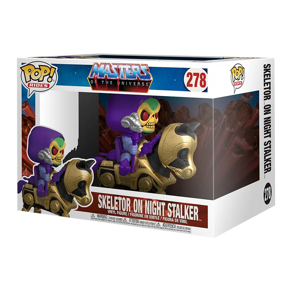 Funko Pop Rides: Los Amos del Universo - Skeletor con Night Stalker