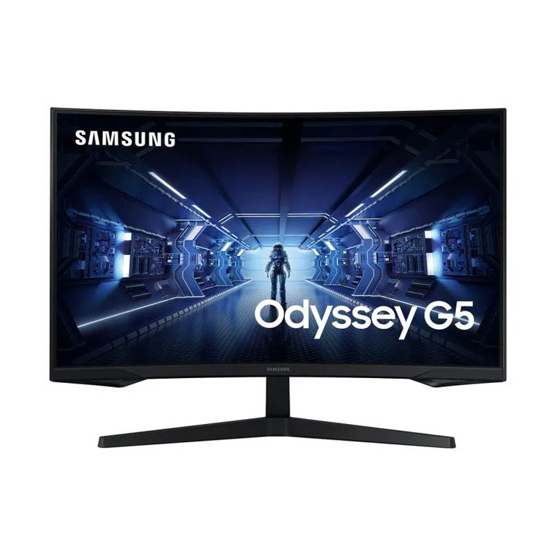 Monitor Gamer Samsung Curvo 32" Quadhd FreeSync 144HZ HDMI LC32G55TQWLXZX