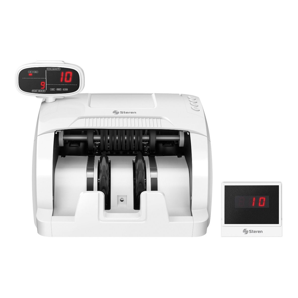 CONTADORA DE BILLETES CON DETECTOR - BILL-100 - STEREN