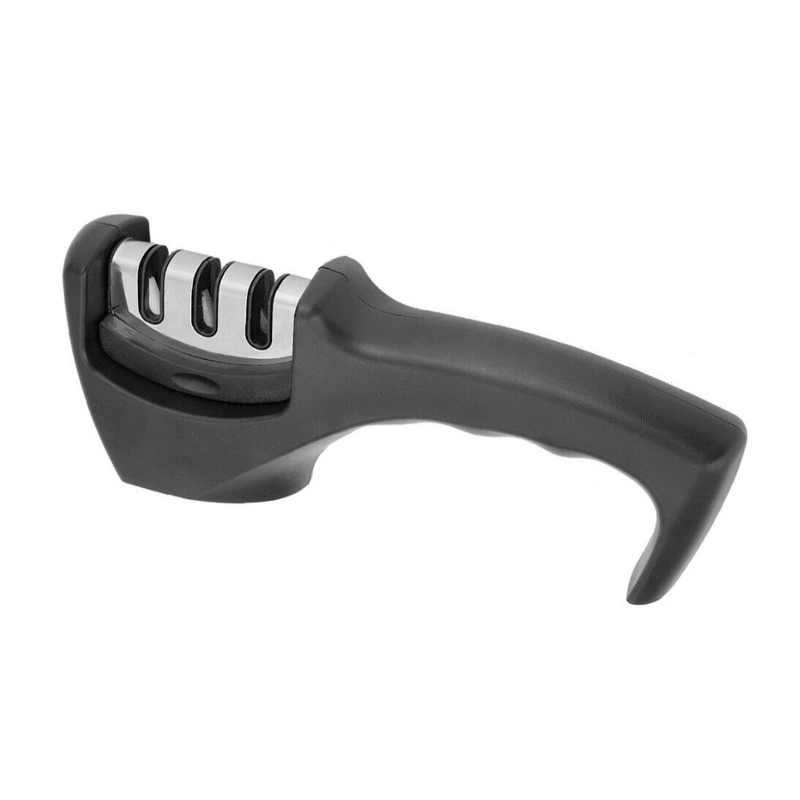 Afilador Cuchillos Portatil 3 Etapas Cocina Ergonomico Hogar