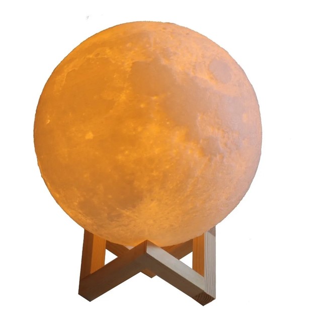 Humidificador Luna Lámpara 3d Aromaterapia Luz Difusor