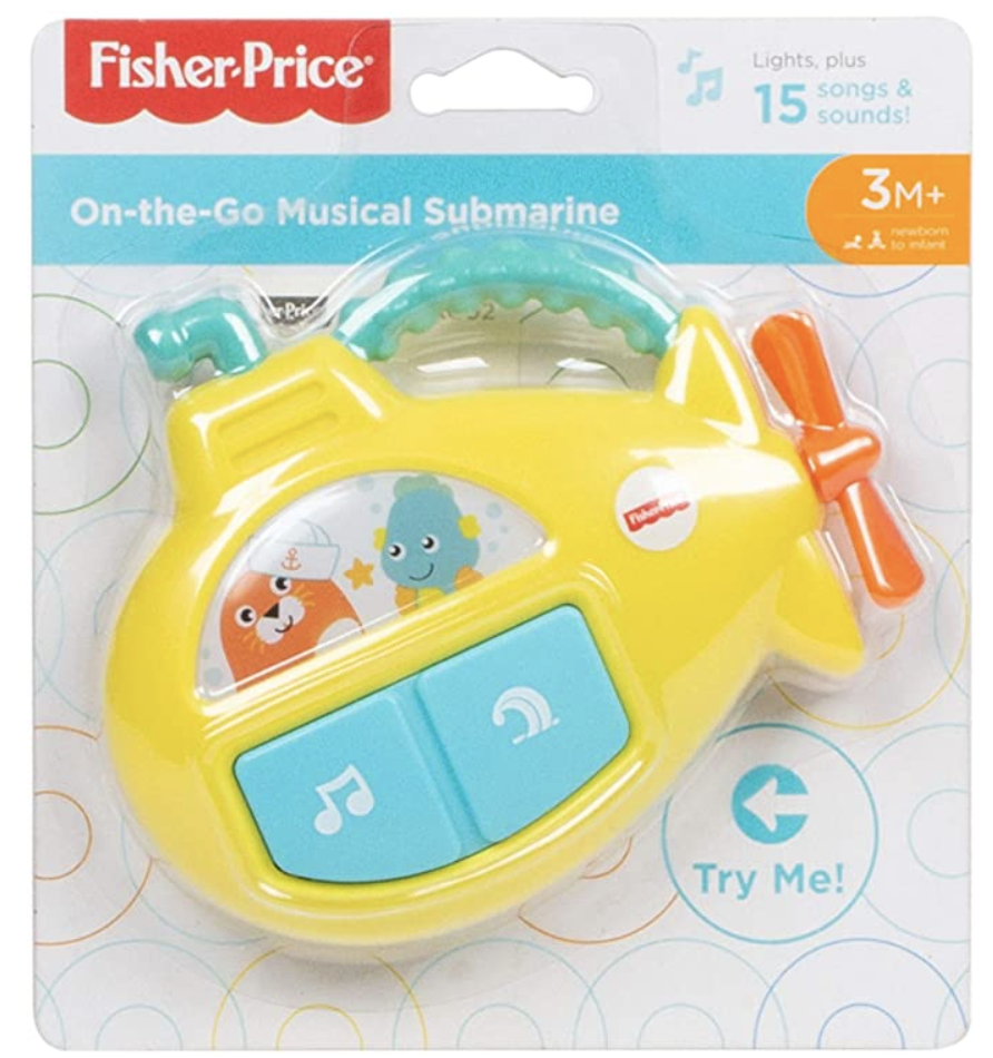 Fisher Price Submarino Musical Portátil