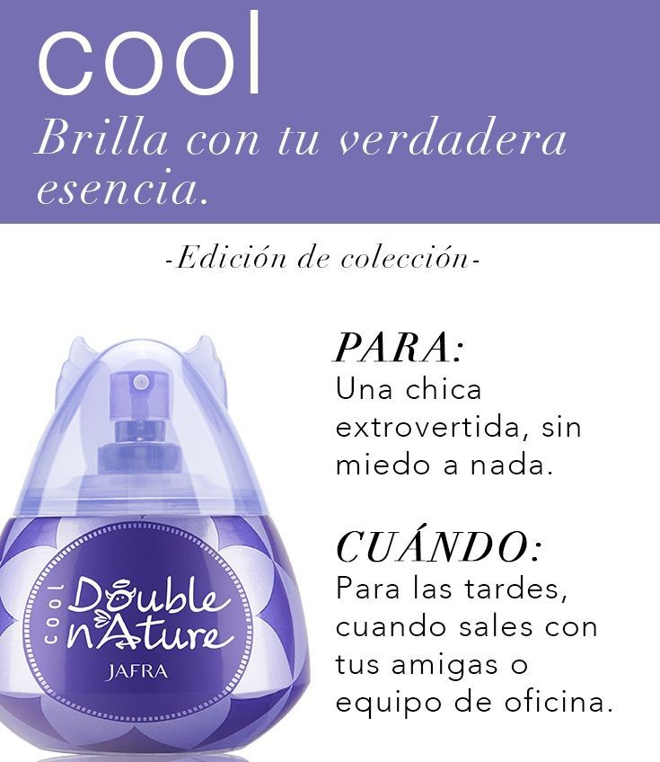 Double Nature Cool Eau de Toilette Edición Especial Doble Contenido by Jafra