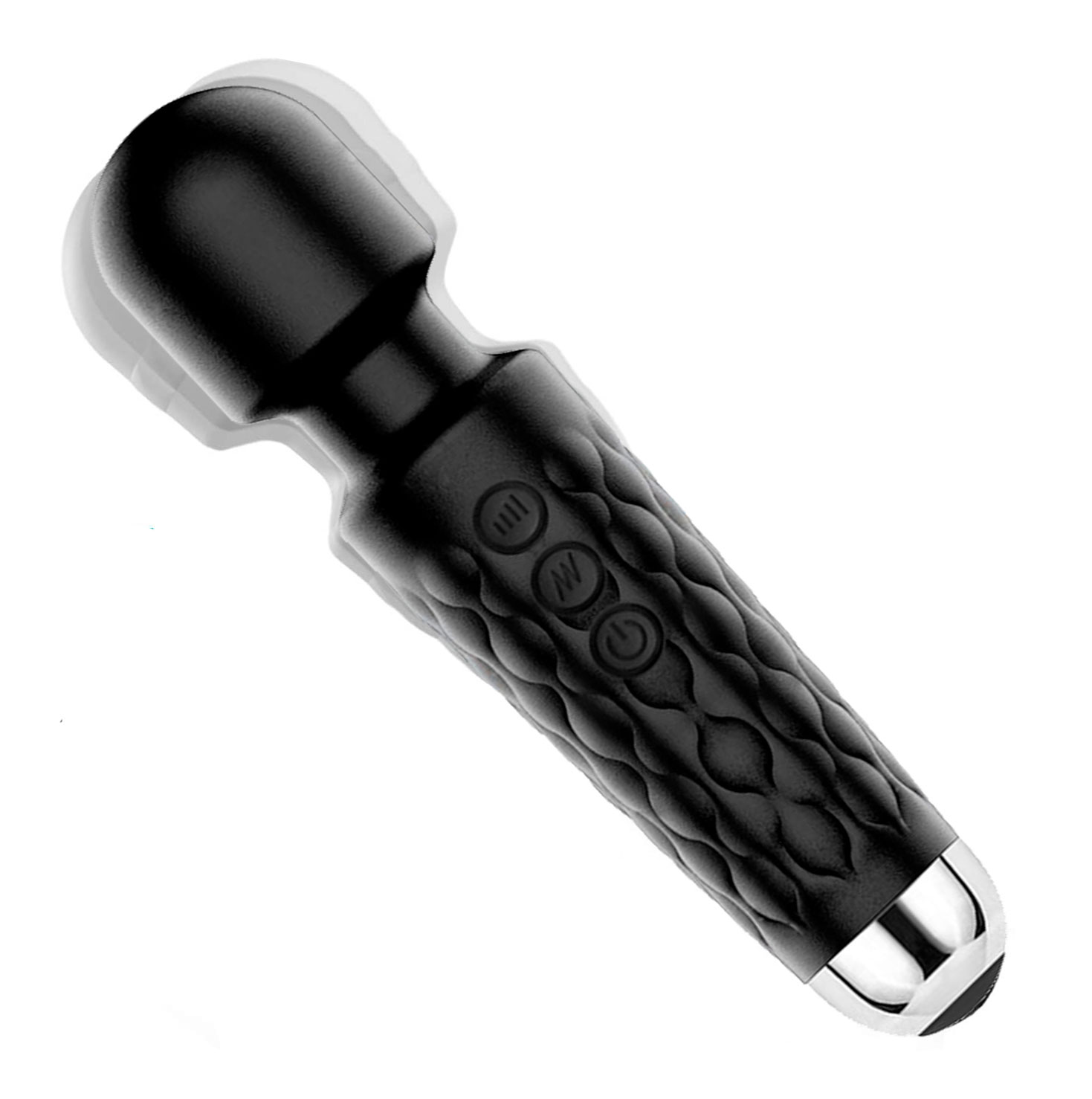 Potente Masajeador Vibrador - Masajeador Inalámbrico, Impermeable y Recargable