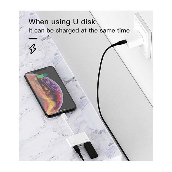 Adaptador de tarjeta de memoria Micro SD TF Lightning macho a USB 3.0 hembra, cable OTG para Apple iPhone 11 12 Mini Max Pro xs xr x se2 7 8plus iPad air A conector Flash Stick Drive divisor