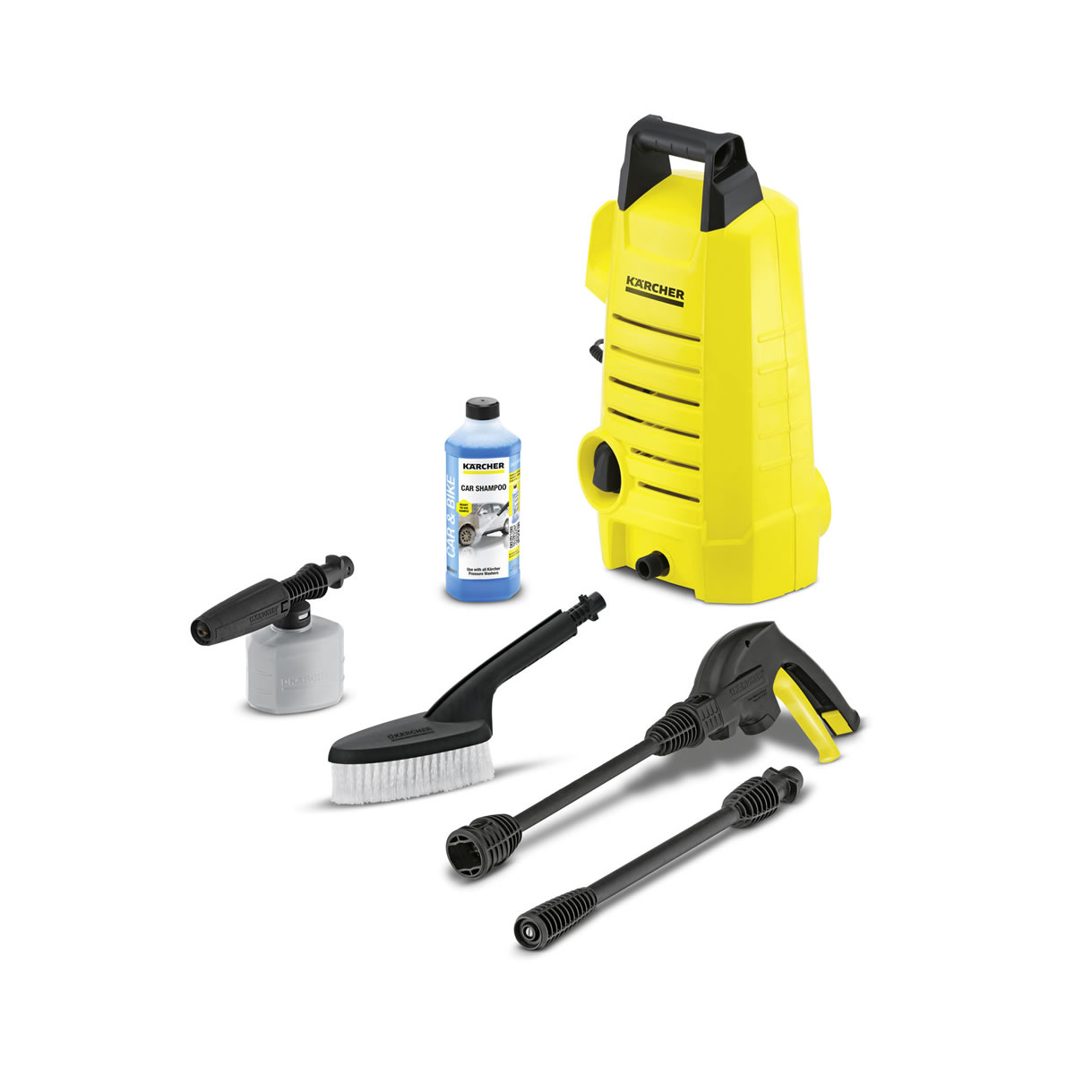 Hidrolavadora Eléctrica De Alta Presión Kärcher K1 Car - Amarillo