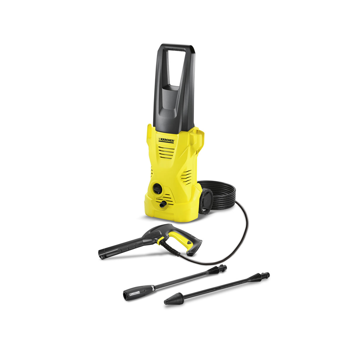 Hidrolavadora Eléctrica De Alta Presión Kärcher K2 - Amarillo