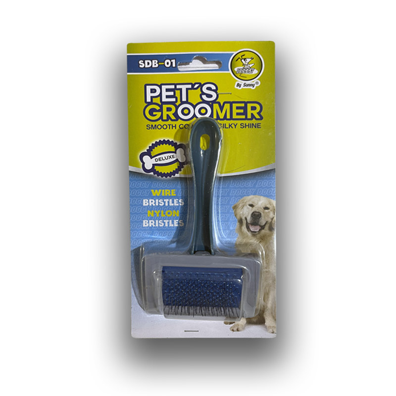 Combo 3 Cardas Perros 3 Pz Chica Mediana Grande Cepillo Desenredador Carda Para Perro