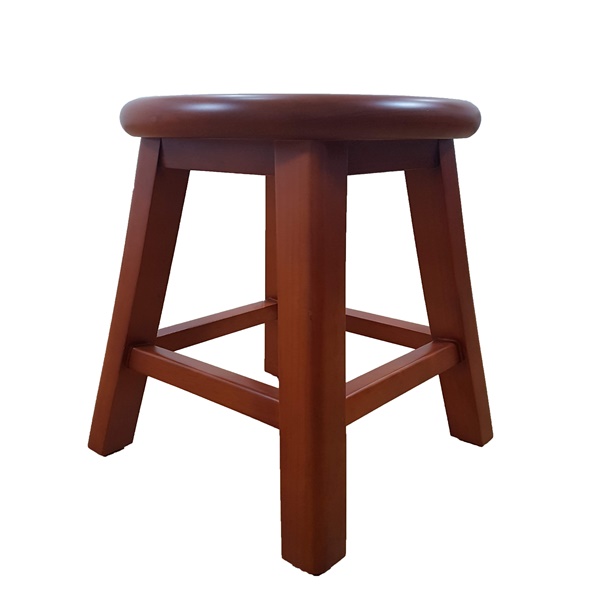 Banco de madera Redondo - Casa Bonita Muebles