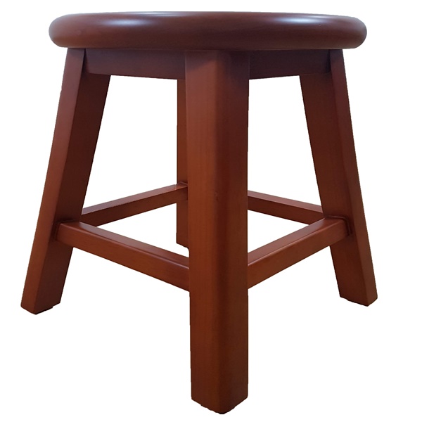 Banco de madera Redondo - Casa Bonita Muebles