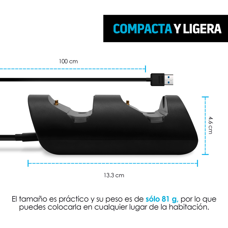 Cargador para Controles Xbox Series X y Xbox One + 2 Baterías Redlemon