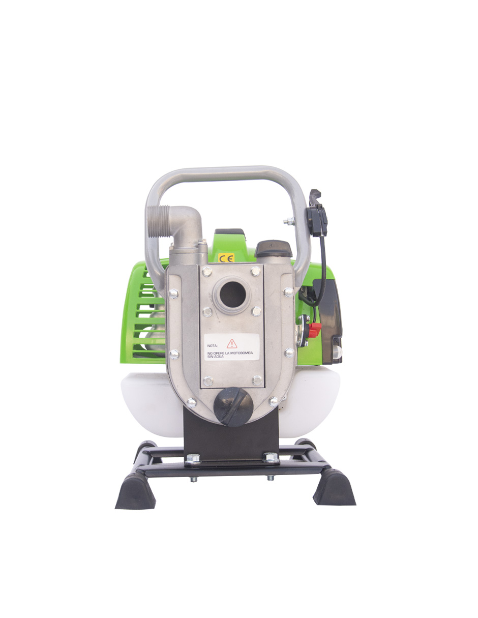 MOTOBOMBA PORTATIL KINRO BK1000 AUTOCEBANTE DE 1"X1" CON MOTOR DE 2 TIEMPOS 