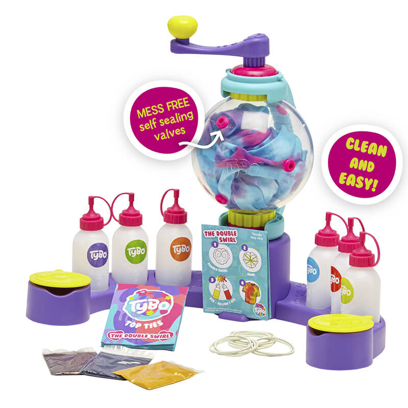 Estudio de diseño para pintar tu ropa Tybo Tidy Tie-dye