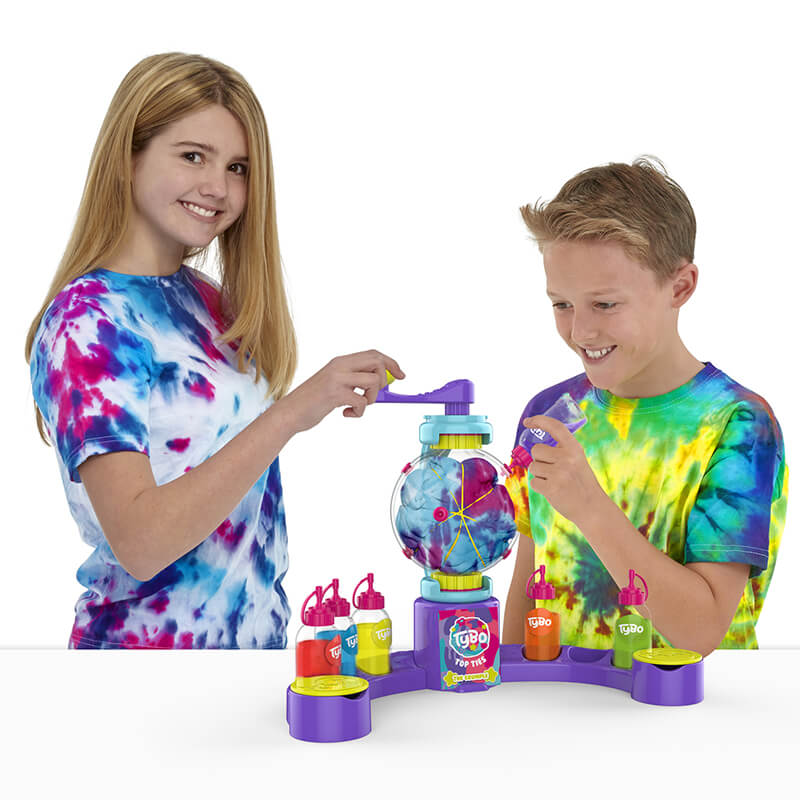 Estudio de diseño para pintar tu ropa Tybo Tidy Tie-dye