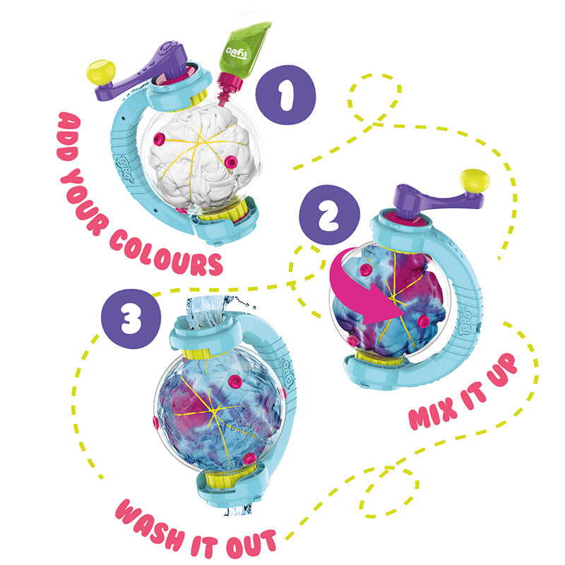 Estudio de diseño para pintar tu ropa Tybo Tidy Tie-dye