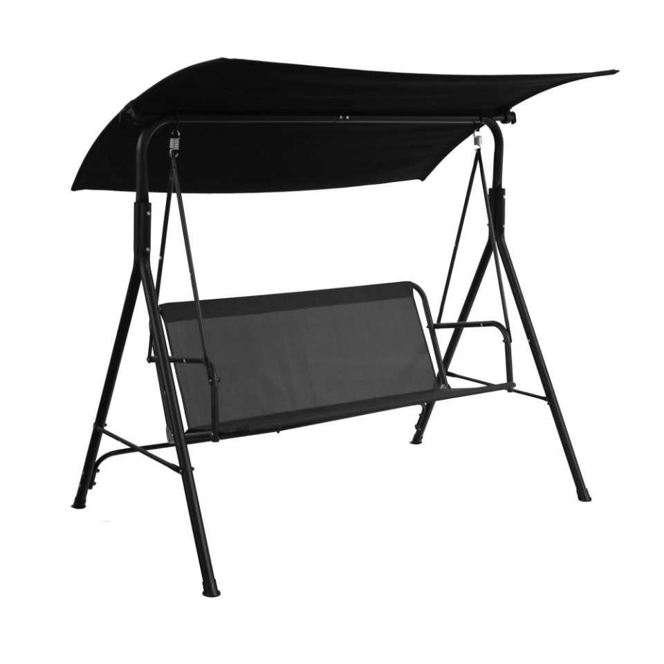 Columpio Mainstays de Dos Plazas Negro