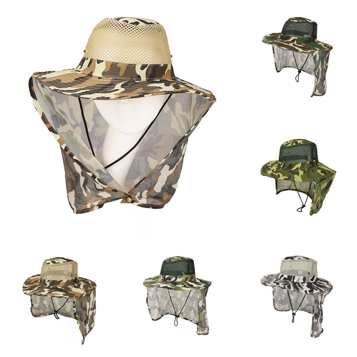 SOMBRERO TIPO BOONIE CAMO
