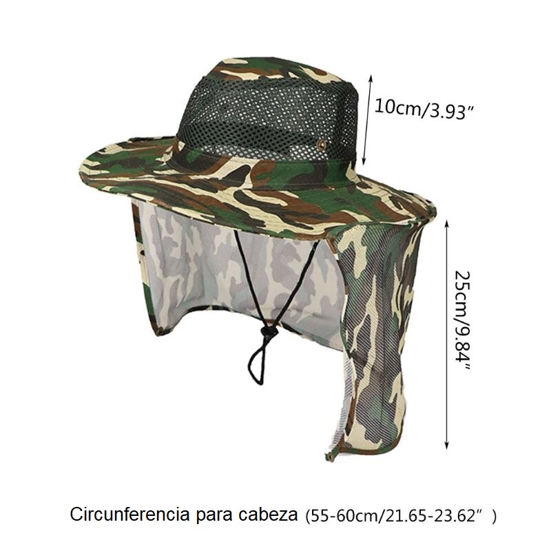 SOMBRERO TIPO BOONIE CAMO