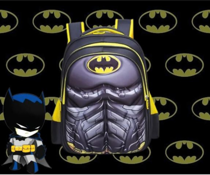 Mochila Escolar Infantil Súper Héroes 3d Avengers Niño Niña