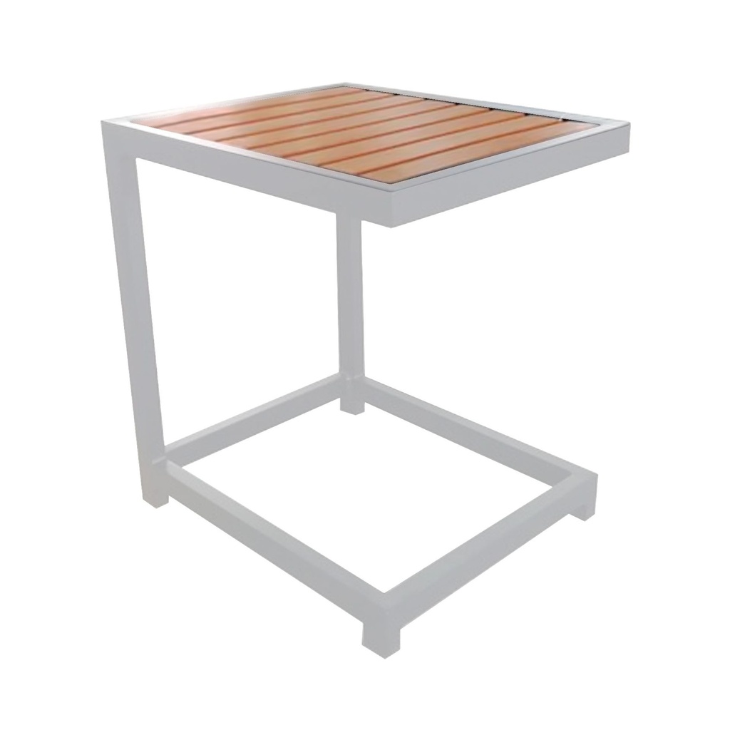 Mesa lateral blanca Palmira 