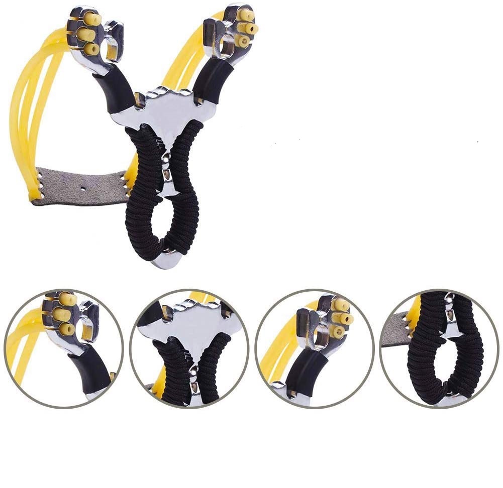 RESORTERA SLINGSHOT DE ACERO