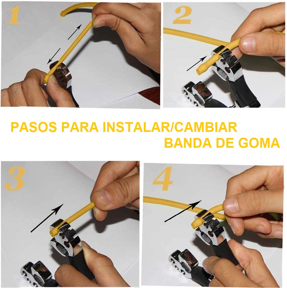 RESORTERA SLINGSHOT DE ACERO