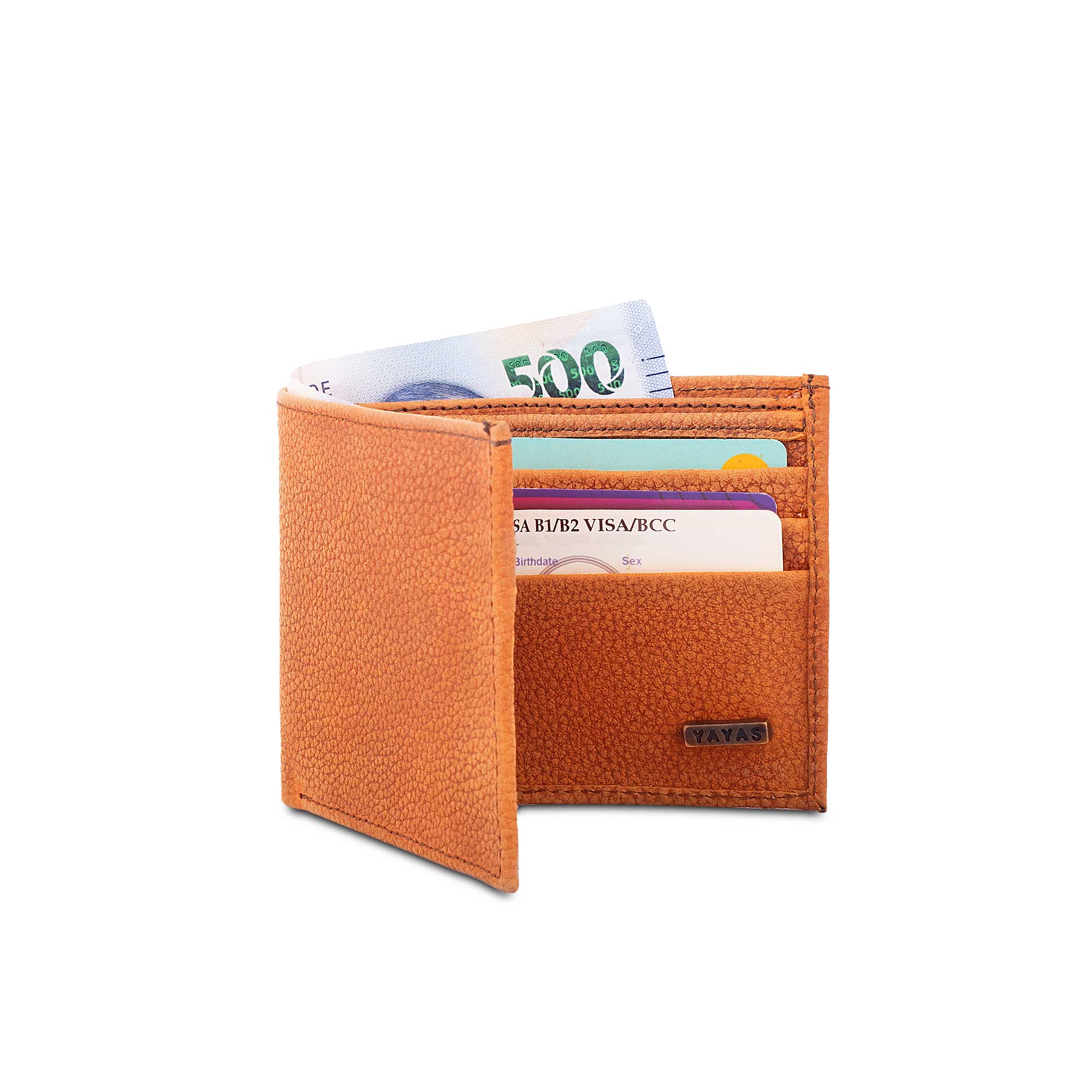Cartera + Tarjetero de Piel / Leather Wallet + Card Holder