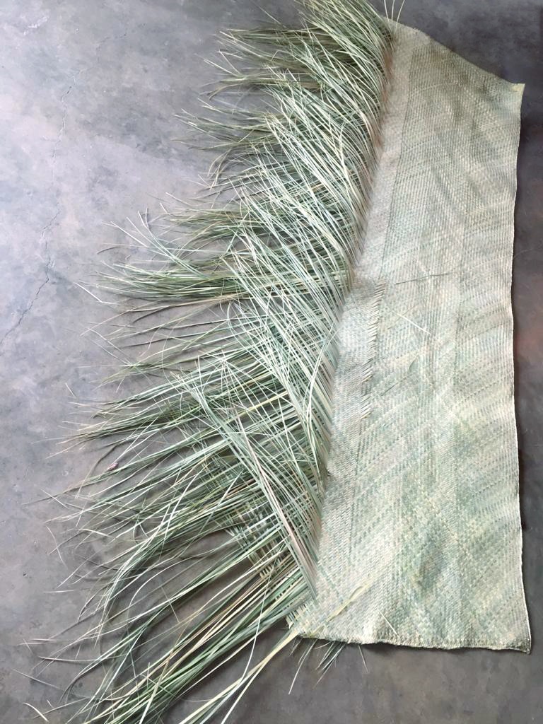 Petate Artesanal De Palma Tejido Fino 1.30x1.80/1.90 Mts.